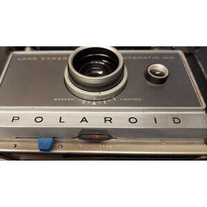 Polaroid Land Camera Automatic 100 Vintage Instant Film Camera Leather Strap MX0